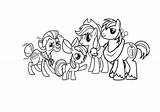 Coloring Pony Little Mark Cutie Pages Mlp Crusaders Sparkle Twilight Friends Fantastic Color Pie A4 Family Claw Icon Apple Getdrawings sketch template