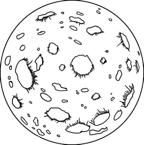 planet mars coloring pages  kids color luna planet coloring