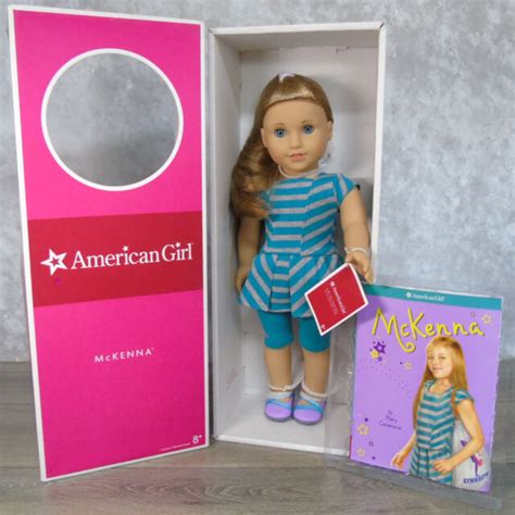 American Girl Mckenna Doll Of The Year 2012 With Book 1 And 2 Mint For