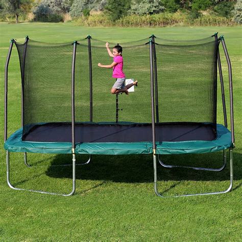 rectangle trampoline   bounce jumping space reviews