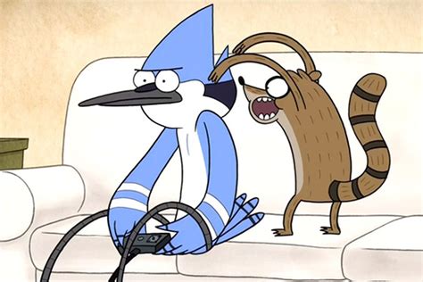 regular show mordecai and rigby human hot girls pussy