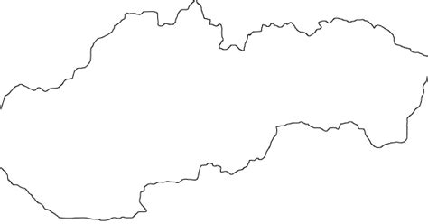 blog de geografia mapa da eslováquia para colorir