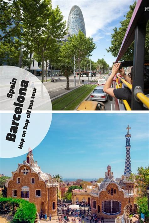 great attractions barcelona hop  hop  bus  show  travel   world spain