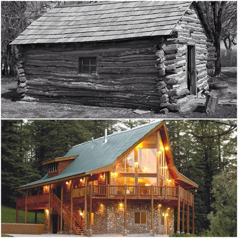 humble beginnings  original log cabin homes