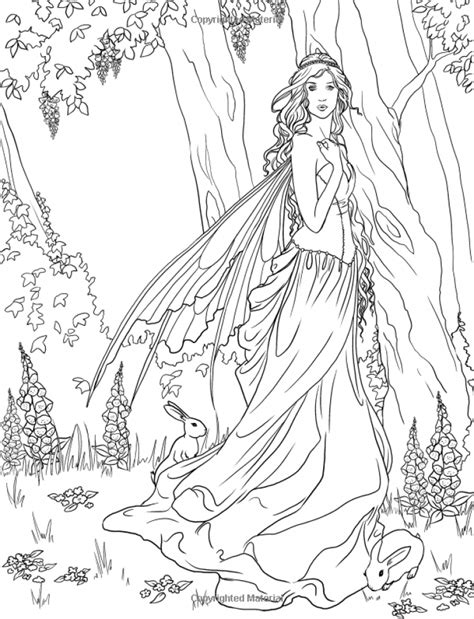 fairy  printable coloring pages
