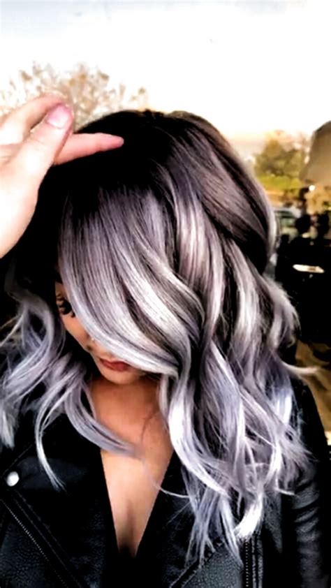 Super Hair Color Highlights For Grey Going Gray Ideas