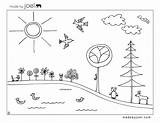 Coloring Earth Sheet Printable Joel Template Made Pages Sheets Print Colouring Kids Color Preschool Do Activity Printables Nature Colour Years sketch template