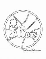 76ers Carving sketch template
