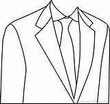 Kleidung Hemd Krawatte Malvorlage sketch template