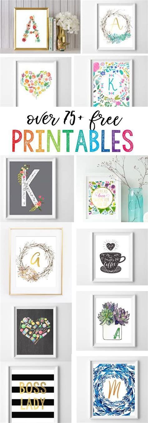 printables  home  printables printable art cheap