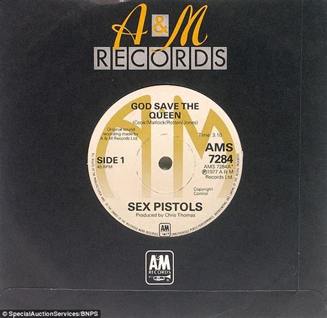 Sex Pistols God Save The Queen Record Sold For £6 000