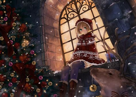 wonderful merry christmas anime wallpapers phi stars