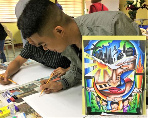 cagayans contender grabs st place   regional   spot poster making contest dilg