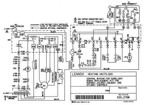 lennox furnace control board wiring diagram