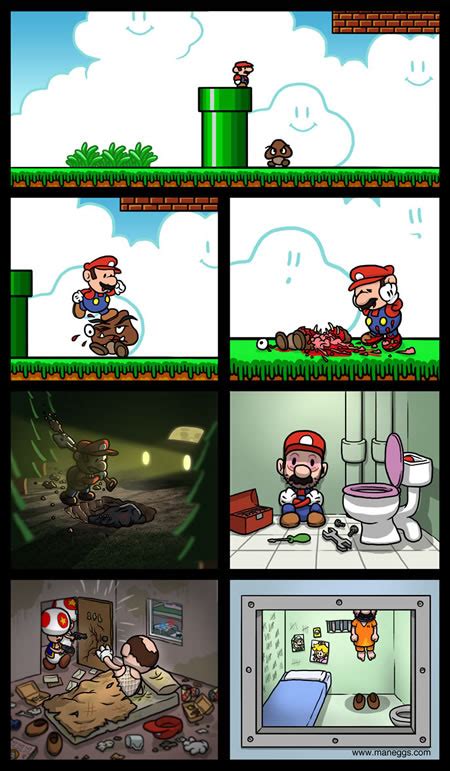 super mario in real life