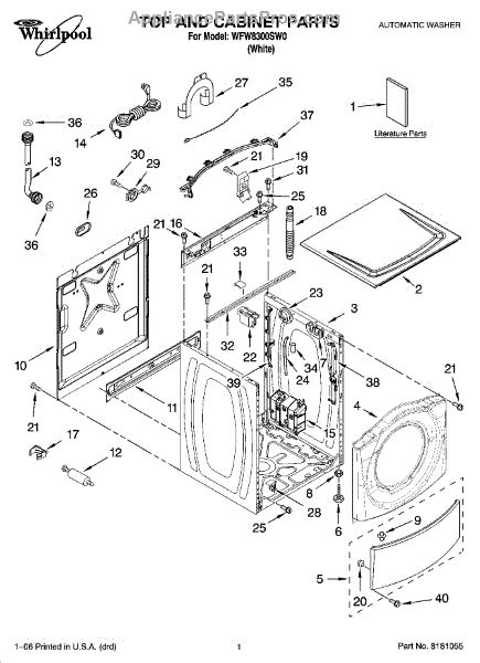 kenmore elite washing machine parts diagram tracklidiy