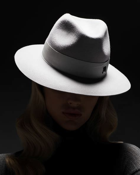 indy light grey hat mm couture