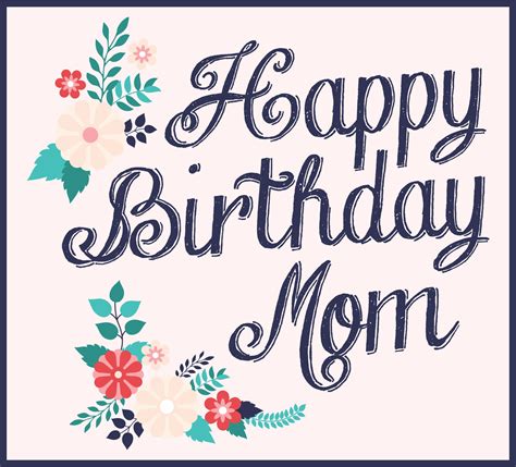 printable happy birthday cards  mom