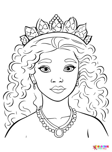 pictures queen coloring page  printable coloring pages