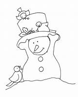 Stamps Digi Dearie Snowman Dolls Little Digital Stamp Unknown Pm Posted sketch template