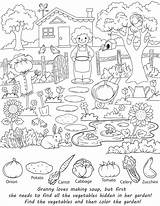 Coloring Pages Find Seek Printable Getcolorings Color Adults Valuable Objects Hidden Print sketch template