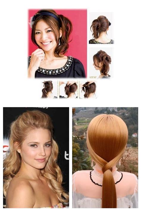 korean and japanese easy prom hairstyles for long hair