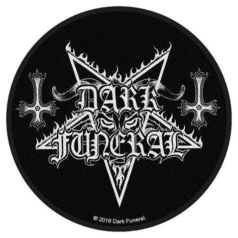 Dark Funeral ‘logo’ Woven Patch Razamataz Trade
