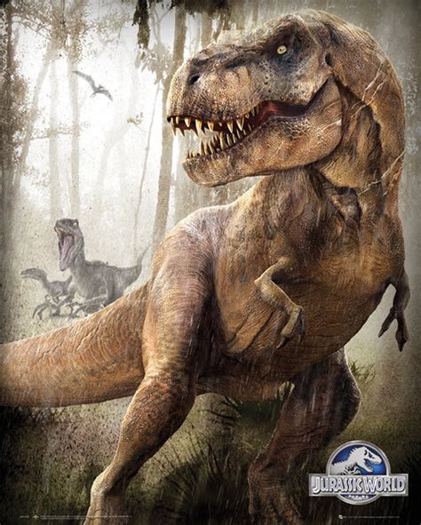 jurassic park iv jurassic world  rex poster plakat kaufen bei