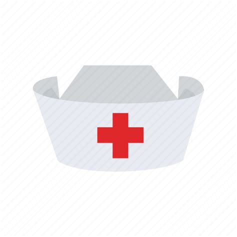 cap doctor hat health medicine nurses cap icon