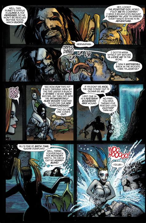Harley Quinn And Lobo Kiss Comicnewbies