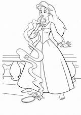 Arielle Prinzessinnen Prinzessin Coloring Ausmalbildertv Ausmalen Malvorlagen sketch template