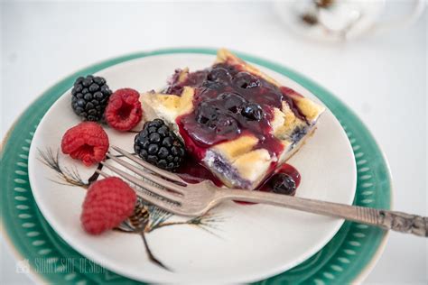 easy baked french toast casserole  berries  cream cheese recipe   easy french