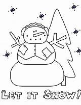 Coloring Snow Pages Let Christmas Printable Northpolechristmas Getcolorings sketch template
