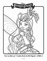 Pirate Coloring Pages Fairy Tinkerbell Silvermist Fairies Ray Hollow Disney Pixie Zarina Printable Cooloring Getdrawings Color Print Coloringhome Getcolorings Template sketch template