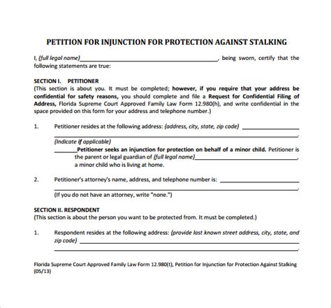 sample petition letter  government  document template