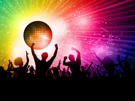 disco background  vector art  vecteezy