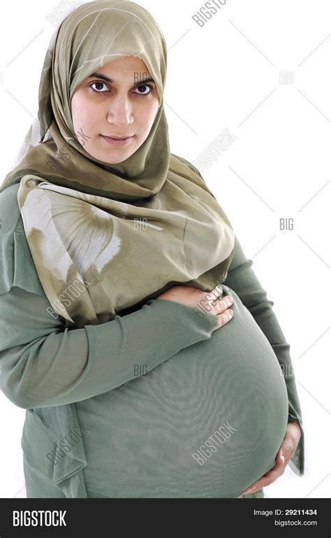 Pregnant Muslim Woman Image And Photo Free Trial Bigstock