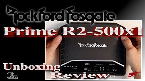 rockford fosgates  prime   unboxing  review youtube