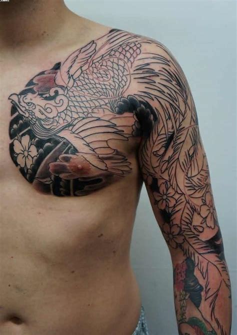 109 best phoenix tattoos for men rise from the flames improb
