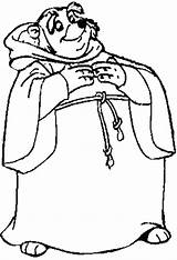 Coloring Robin Hood Priest Pages Tuck Friar Kind Disney Hearted Getcolorings Getdrawings sketch template