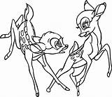 Coloring Pages Bambi Disney Frolic Wecoloringpage sketch template