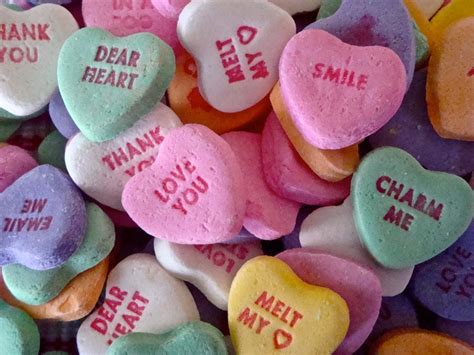 valentines day candy hearts wallpaper wallpapersafari