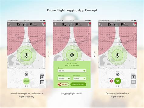 drone flight log app concept log flight  cesar abueg  dribbble