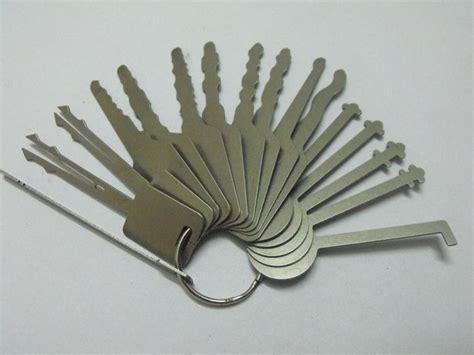 keys locksmith tools lock pick jigglers  double sided lockauto