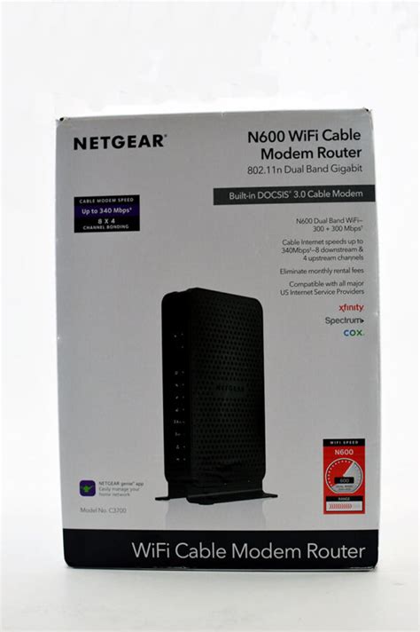 netgear  wifi cable modem router resale technologies