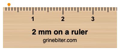 mm   ruler