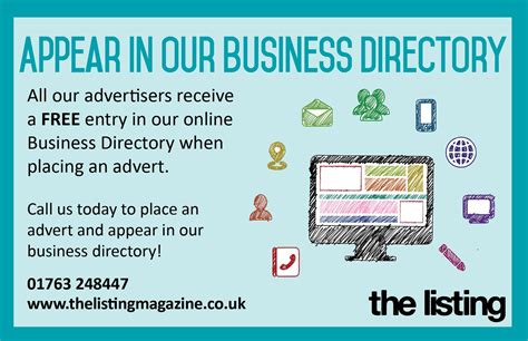 listing business directory  listing magazine