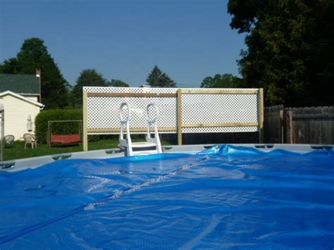 privacy screen  backyard pool project showcase diy chatroom home