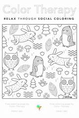 Coloring Pages Therapy Color sketch template