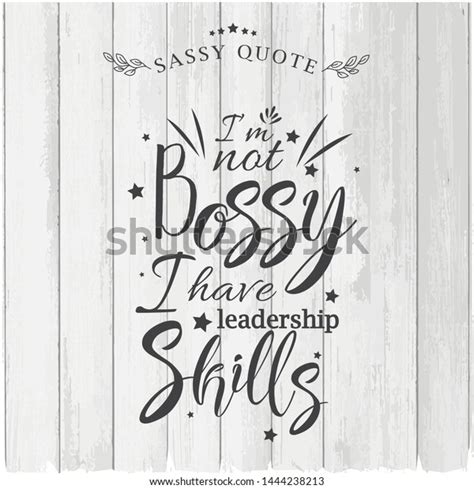 Vector Sassy Girl Quotes On White Stock Vector Royalty Free